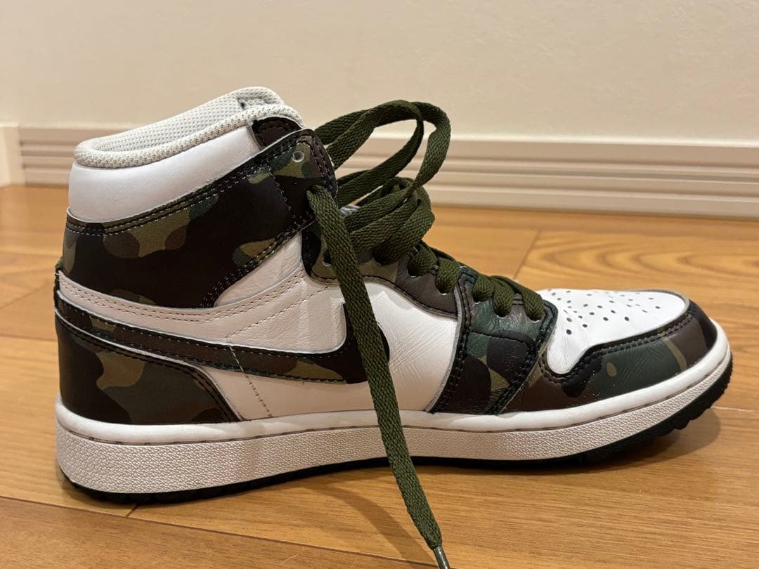 シューズ(男性用) Nike Air Jordan 1 High Golf CAMO 25.5cm