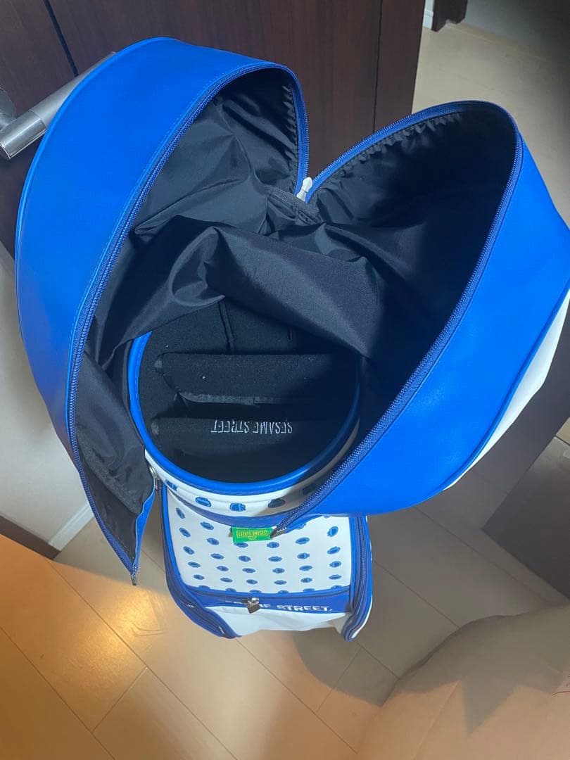 セサミストリート ゴルフバッグ キャディバッグ ＆練習用セット