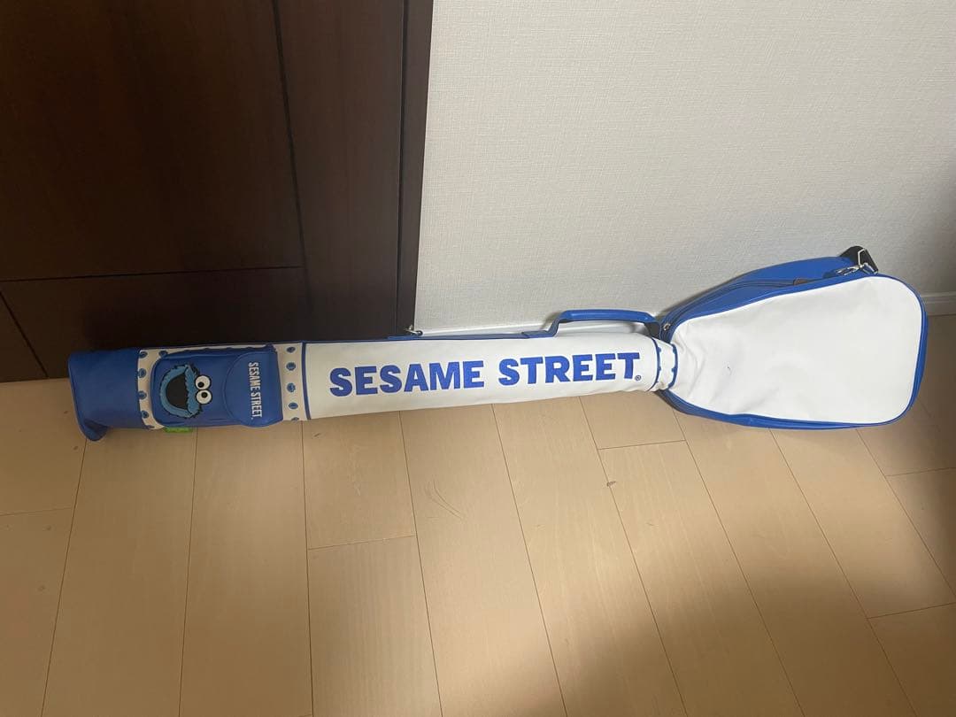 セサミストリート ゴルフバッグ キャディバッグ ＆練習用セット