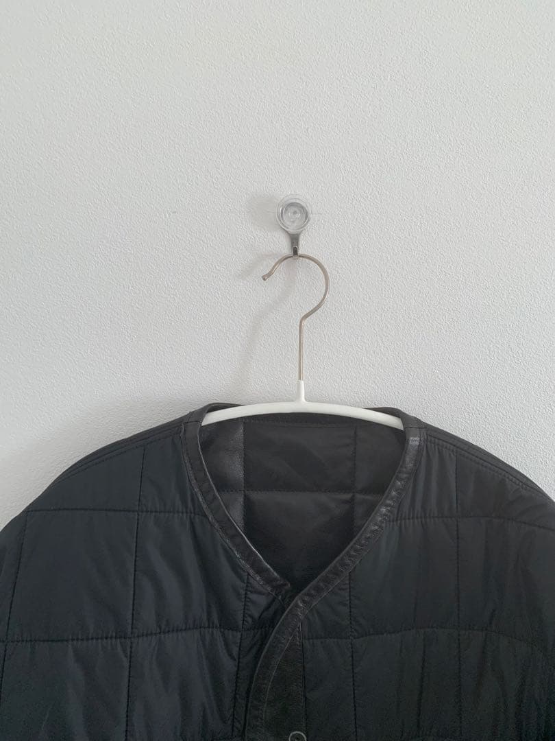 希少 YOKE REVERSIBLE QUILTED LEATER LINNER