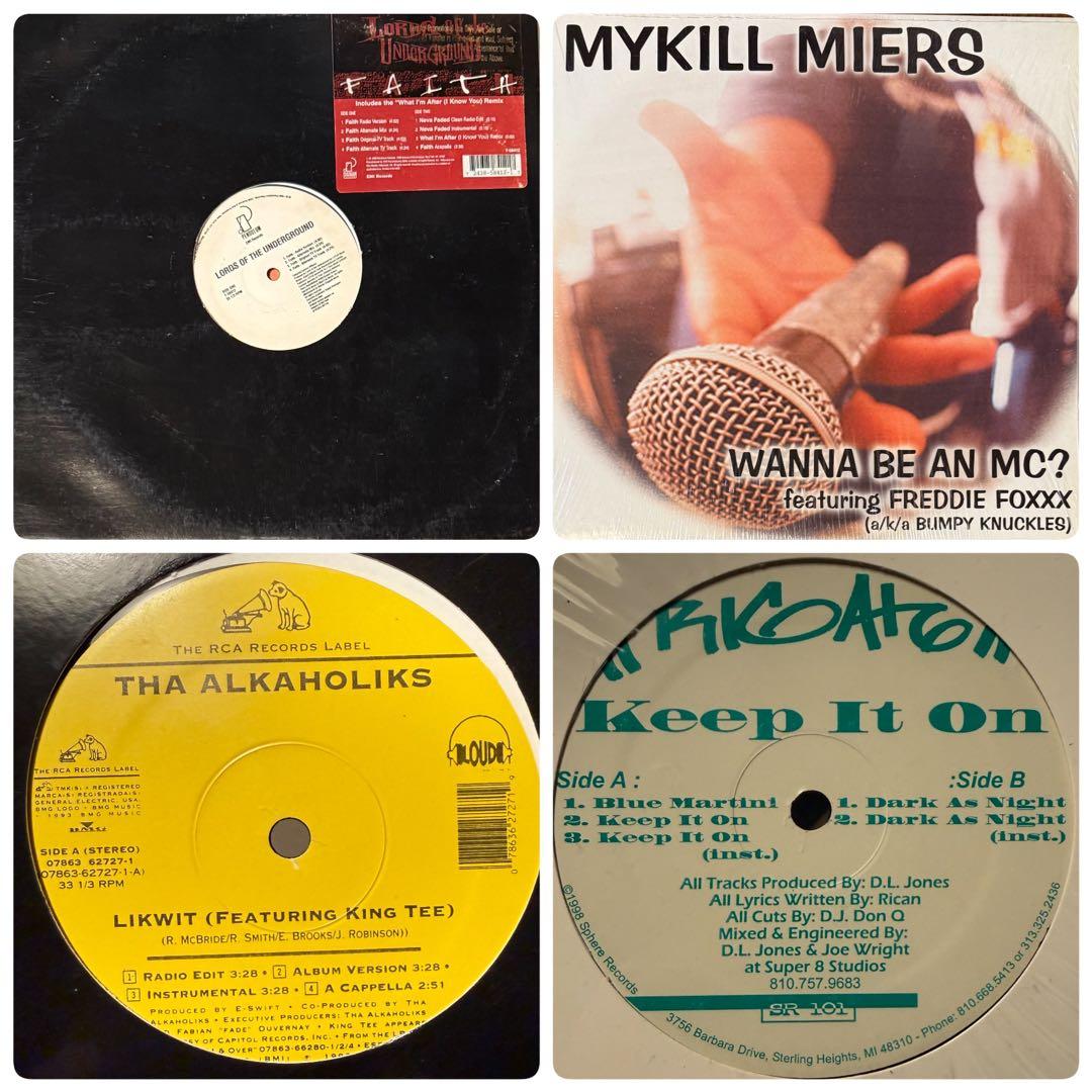 HIPHOP R&Bのレコード65枚セット　送料込み