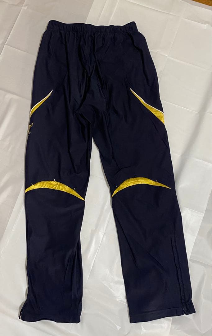 MizunoPro スポーツジャケット ネイビー/ゴールド３点セット