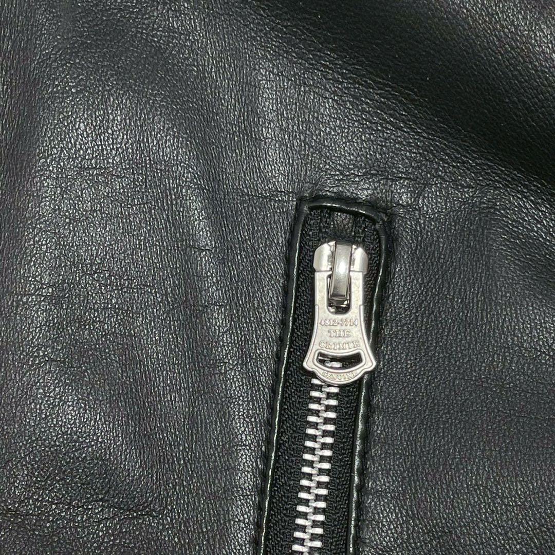 THE CRIMIE ザ クライミー ダブルライダース レザージャケット ラム