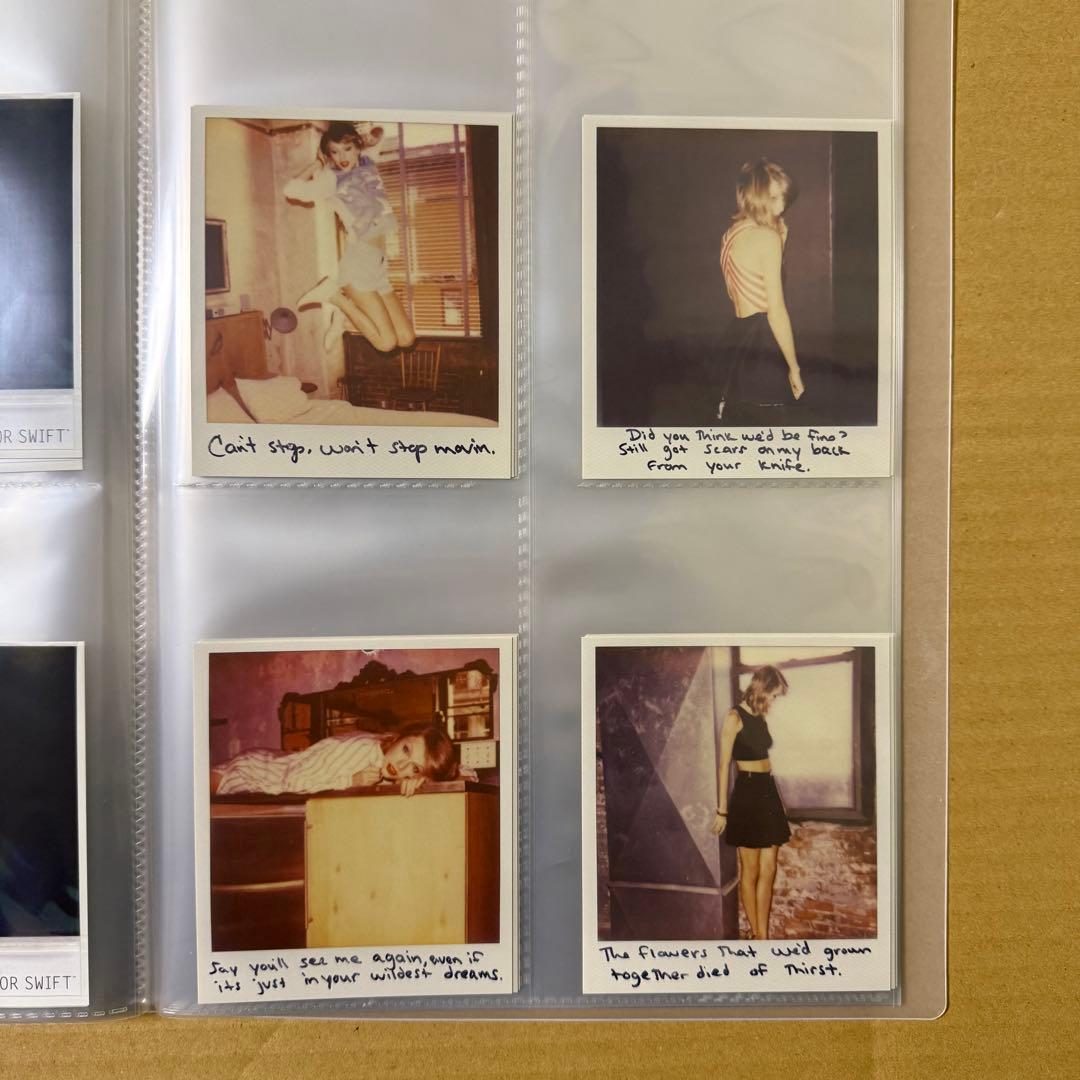 Taylor Swift 1989 チェキ ポラロイド 52枚セット CD