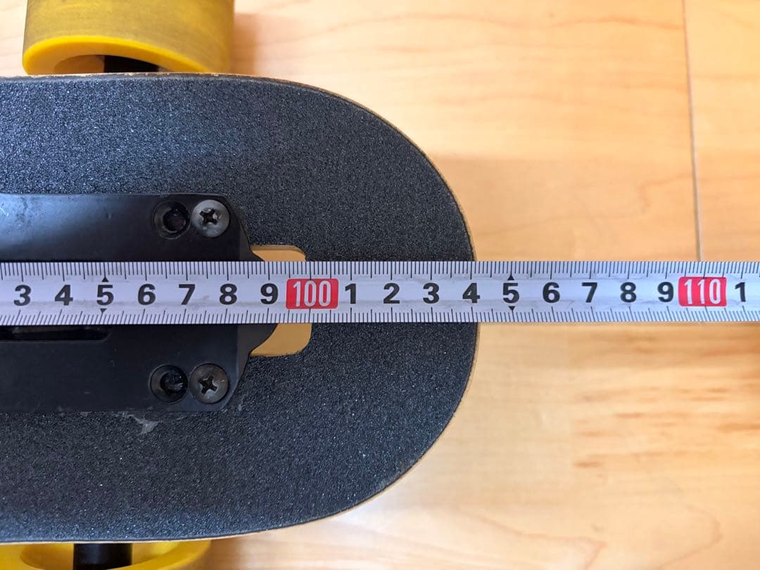 BAYTTER ロングスケートボード 波デザイン　ケース付き