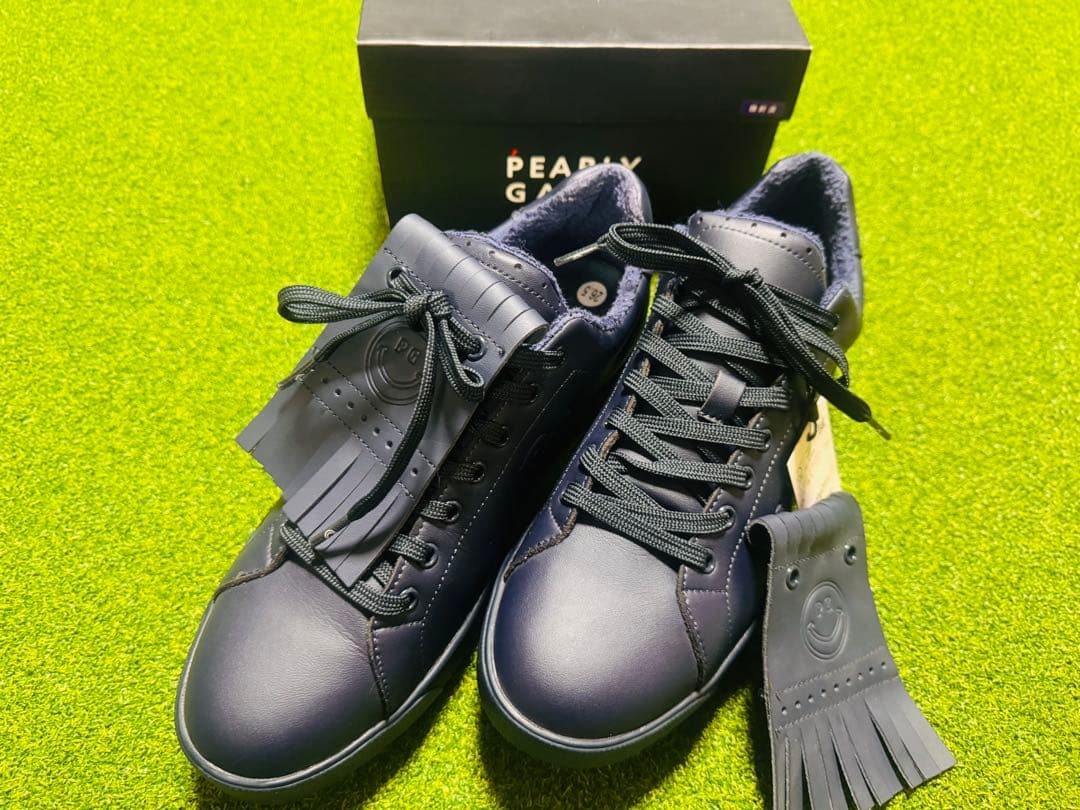 新品・未使用　PEARLY GATES ゴルフシューズ キルトタン 26.5cm