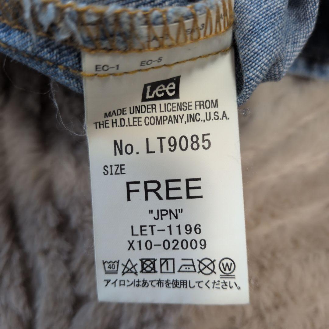【未使用級】 SHIPS any別注 Lee デニムワンピース ロング 羽織り