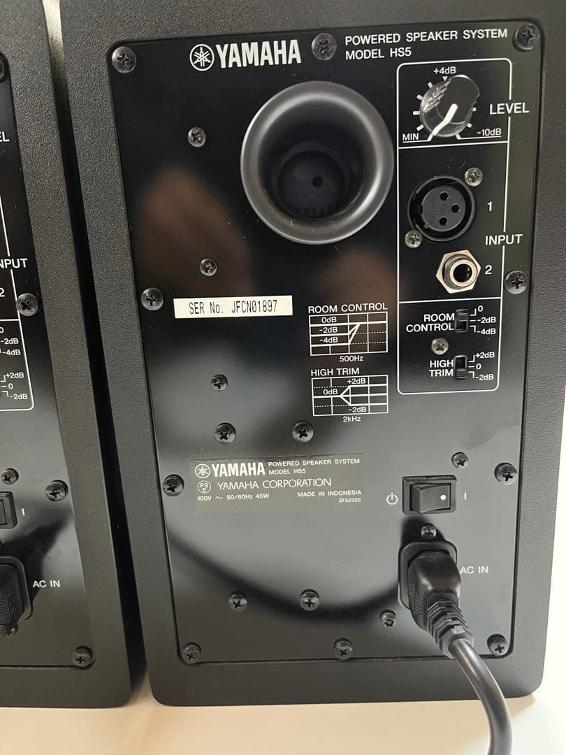 【極美品・元箱付】YAMAHA HS5 ペア　オヤイデ PA-02 V2 セット