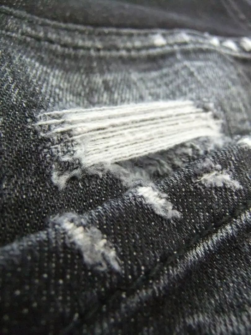 ディースクエアード スケーターブラックデニム（42）