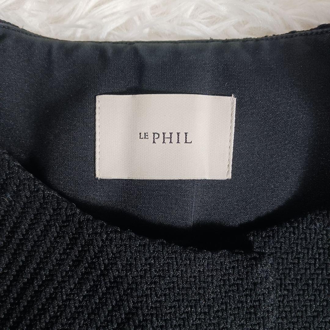 ルフィル　スポンディッシュ　ツイル　ジレ　フリーサイズ　ブラック