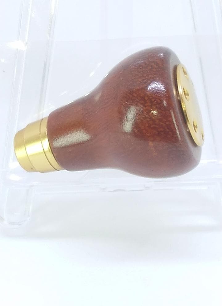 美品　シマノ　夢屋　花梨　ラウンド型ノブ