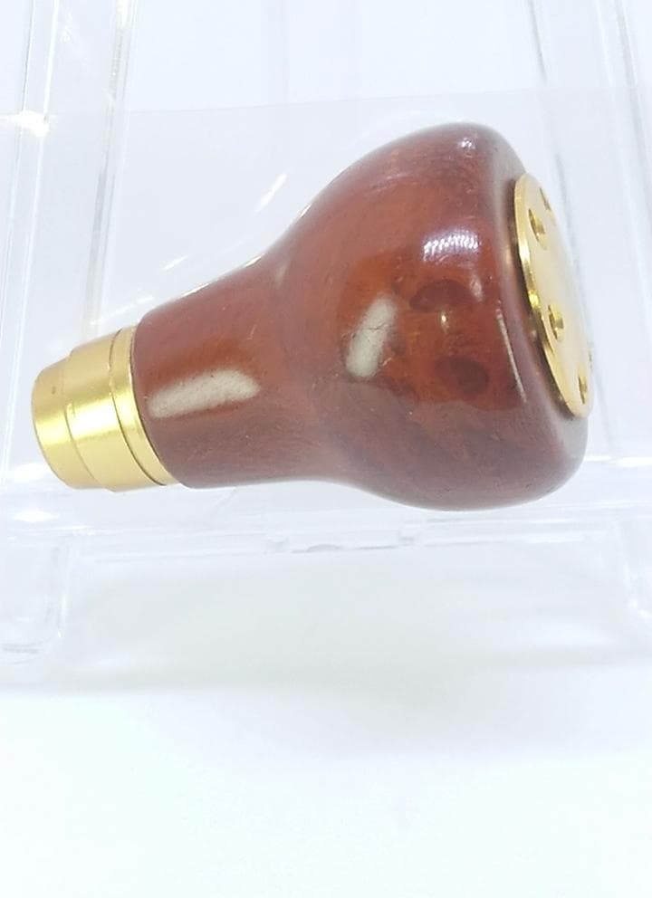 美品　シマノ　夢屋　花梨　ラウンド型ノブ