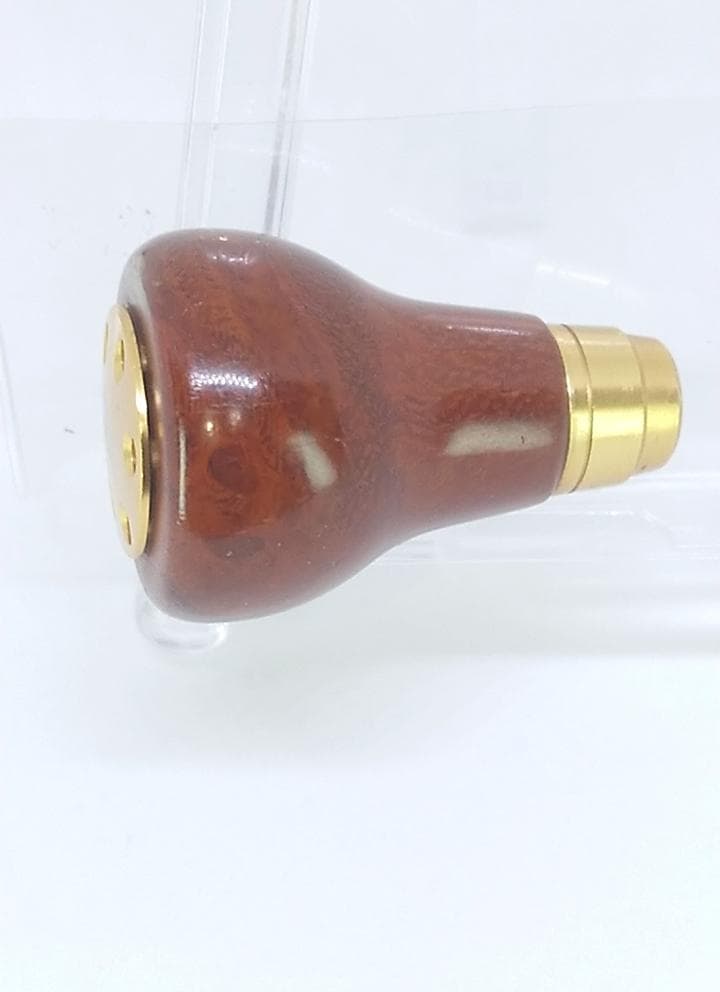 美品　シマノ　夢屋　花梨　ラウンド型ノブ