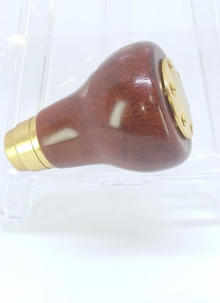 美品　シマノ　夢屋　花梨　ラウンド型ノブ