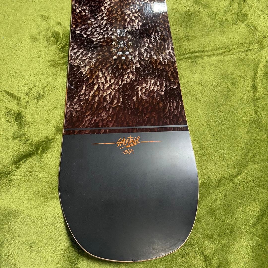 【美品】SALOMON SABOTAGE 159 FLUX ＲＫLスノーボード