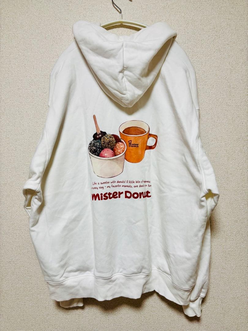 LEPSIM ミスタードーナツ ミスド コラボ パーカー