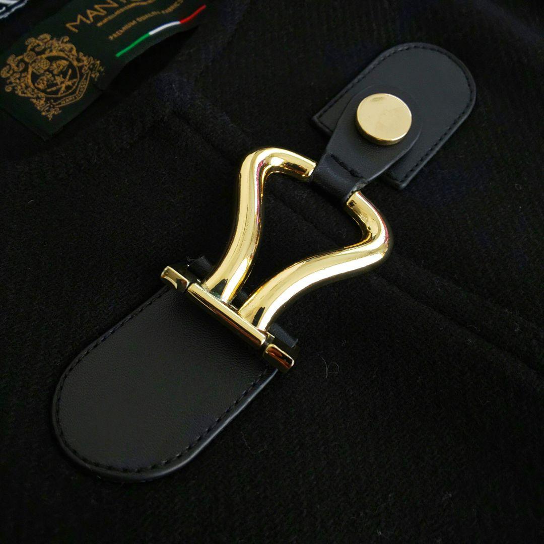 美品 ZARA ポンチョケープ L バックル付きケープコート マンテコ ゴールド