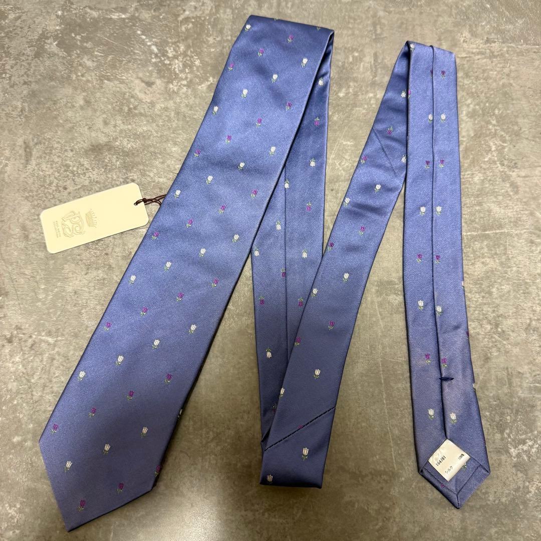 【✨極美品✨】Paul Smith ポールスミス ネクタイ チューリップ タグ付