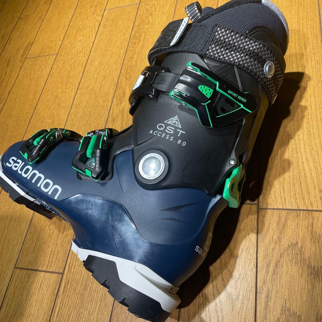 幅広salomonサロモンQST ACCESS80 26.0-26.5cm
