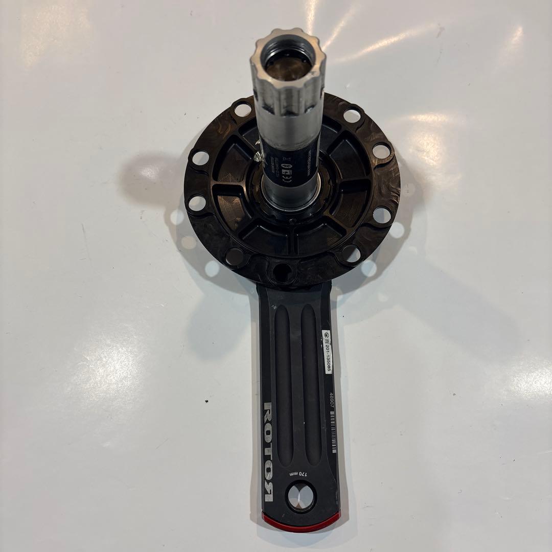 ROTOR 2INPOWER パワーメーター クランクセット 170mm 中古品