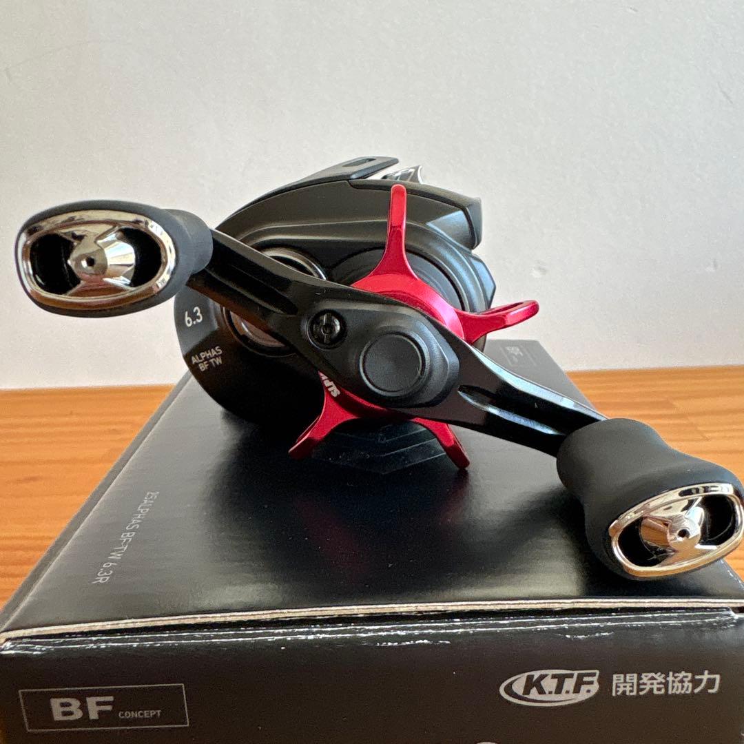 DAIWA ALPHAS BF TW 6.3R ベイトリール