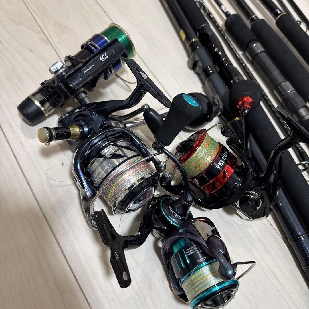 釣り引退品、コルトスナイパー、ツインパワー、その他