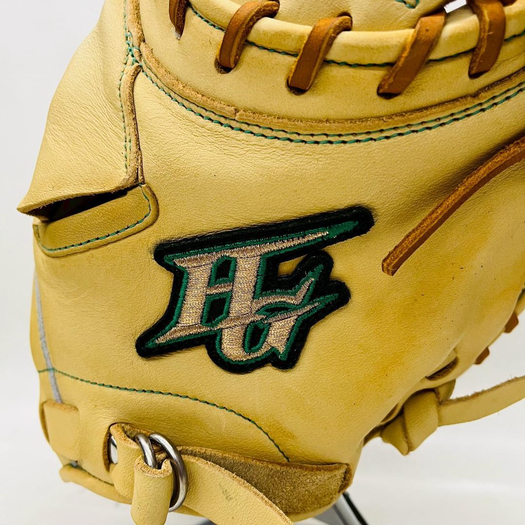 ハイゴールド　RKG-111M　軟式用　ジュニア用　捕手用　ミット　型付け済み