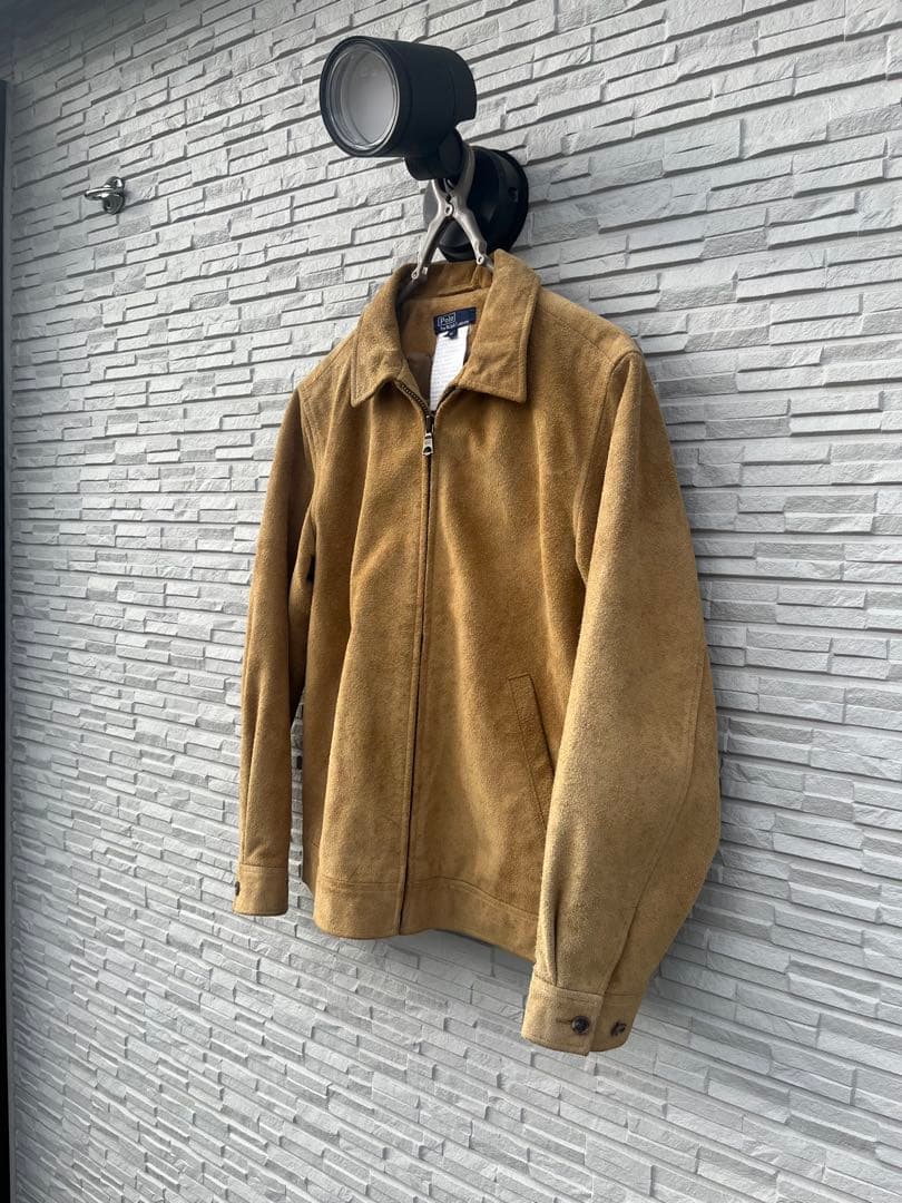 S*n様 希少　Polo by Ralph Lauren スエード　レザー　ジャ