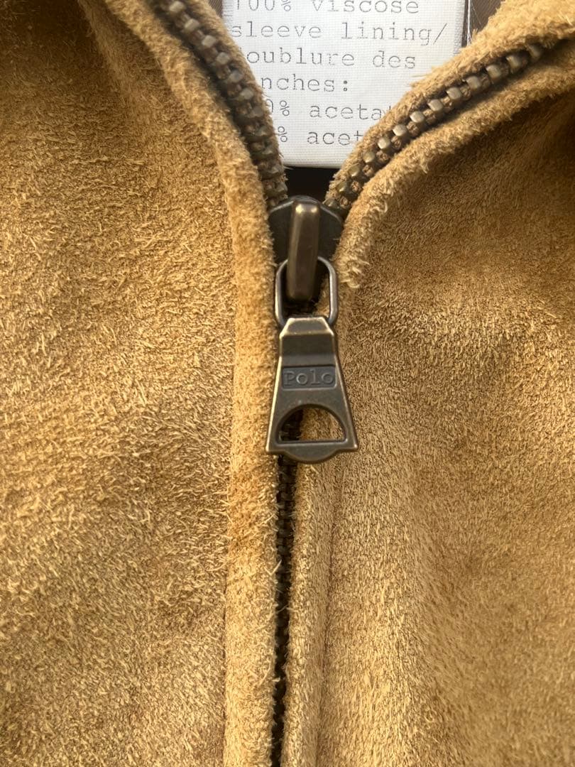 S*n様 希少　Polo by Ralph Lauren スエード　レザー　ジャ