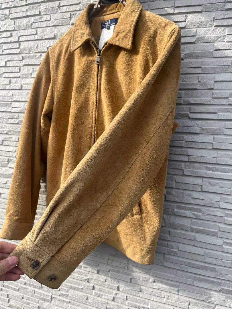 S*n様 希少　Polo by Ralph Lauren スエード　レザー　ジャ