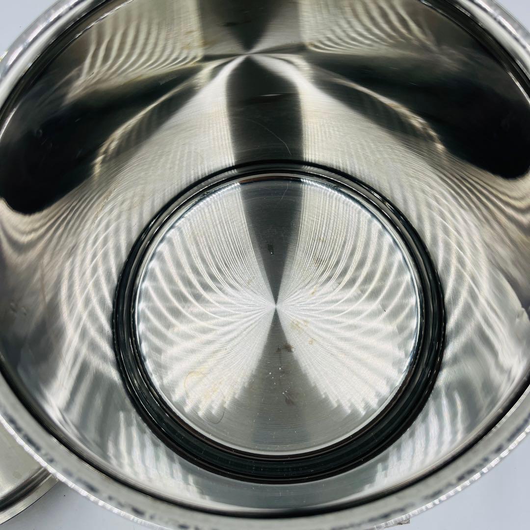 geo 両手鍋 ステンレススチール製