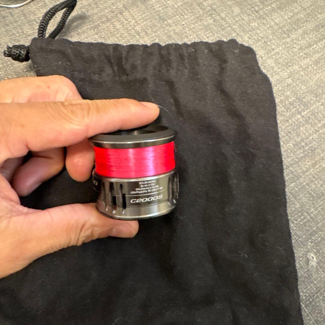 ★美品☆シマノ 21 ナスキー C2000S アジング　替えスプール付き　釣り