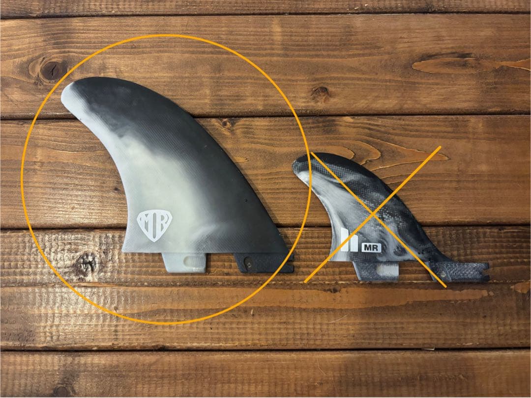 FCS2 MR ツインスタビ　レフトフィンのみ