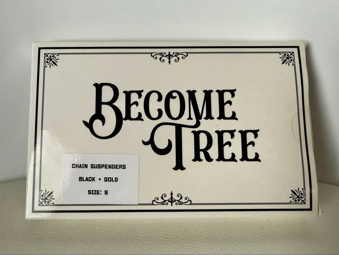 【新品未使用】BECOME TREE ビカムツリー チェーンサスペンダー