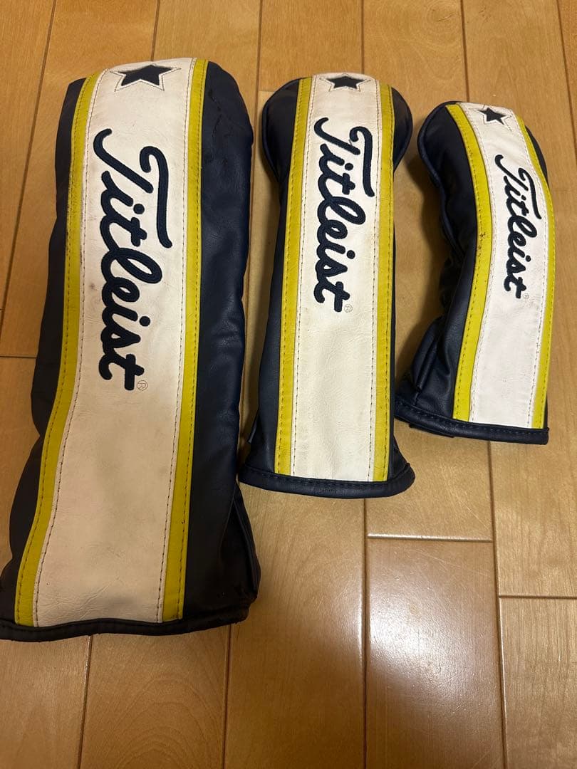 Titleist キャディバッグ ホワイト/ネイビー/イエロー