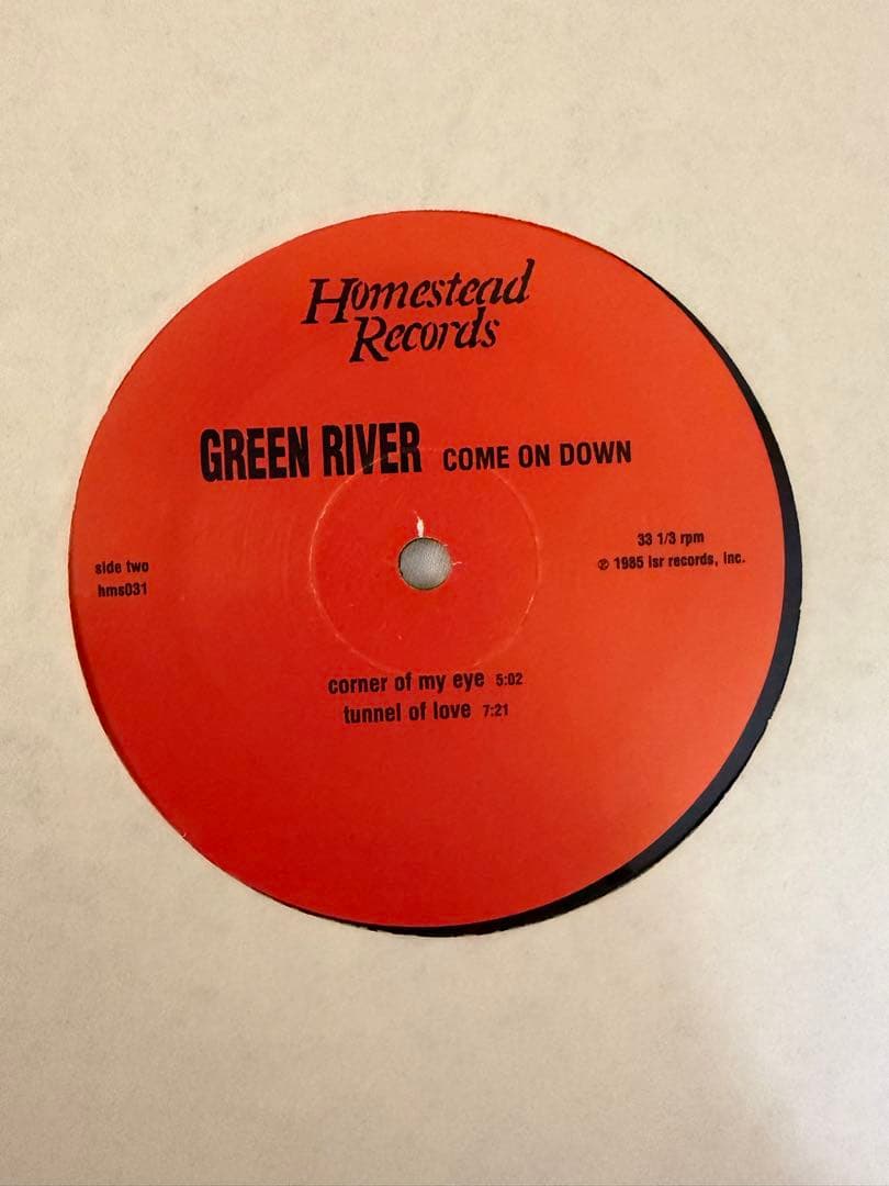 GREEN  COME ON DOWN レコード