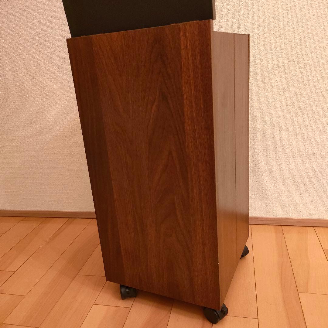 美品 ミラー付コスメワゴン ドレッサー 木目 大容量 収納