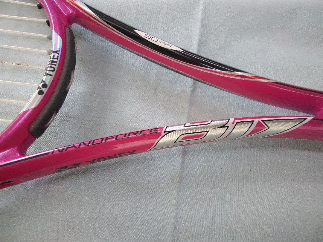 【希少】ヨネックス　ナノフォース8v REV マゼンタ　ソフトテニスラケット