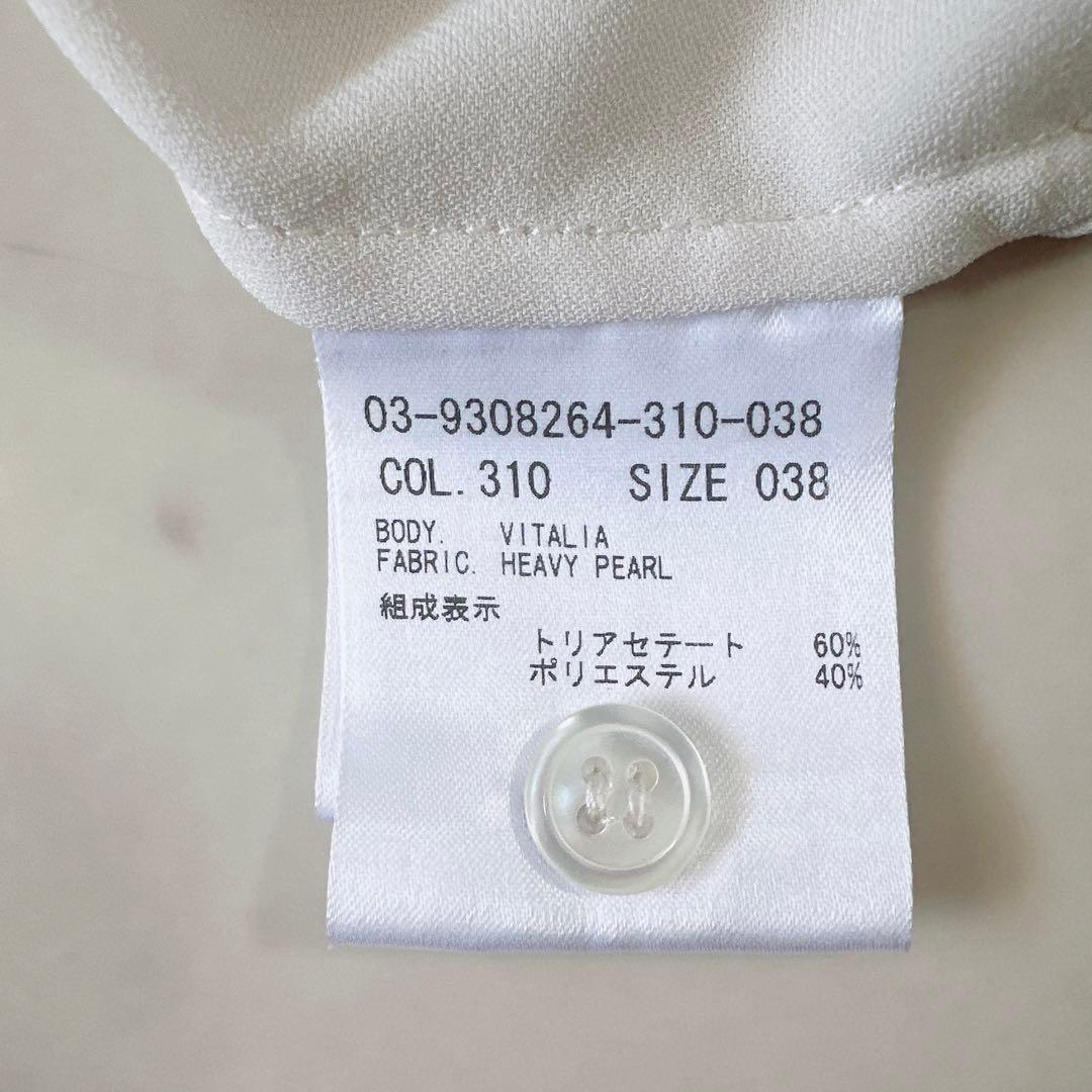 美品＊セオリーリュクス VITALIA トリアセブラウス とろみシャツ 洗える