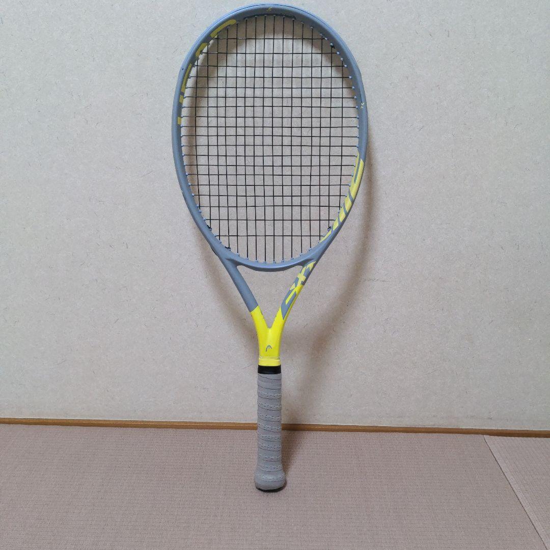 HEAD　EXTREME S 硬式テニスラケット グレー/イエロー　275g