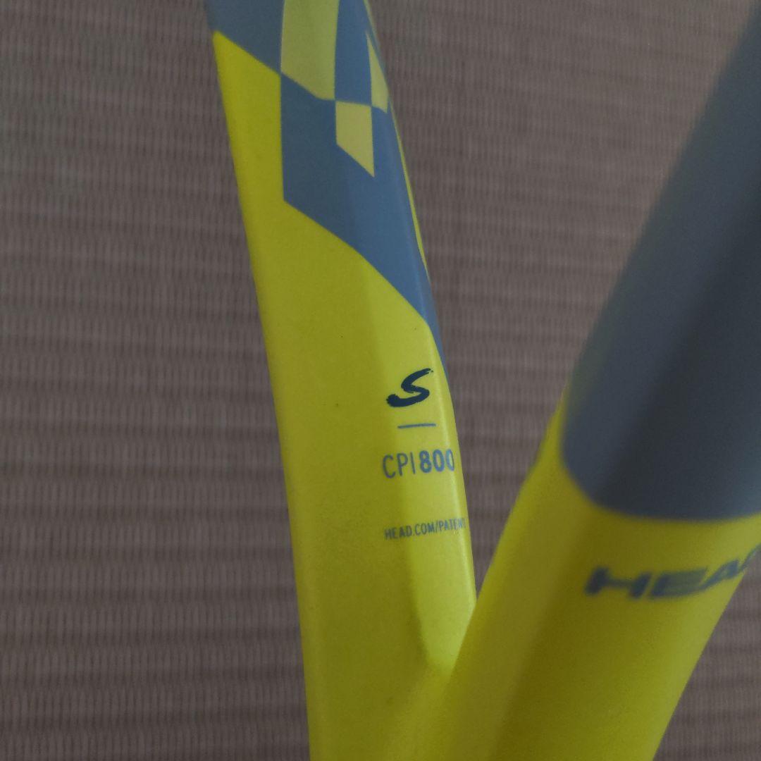 HEAD　EXTREME S 硬式テニスラケット グレー/イエロー　275g