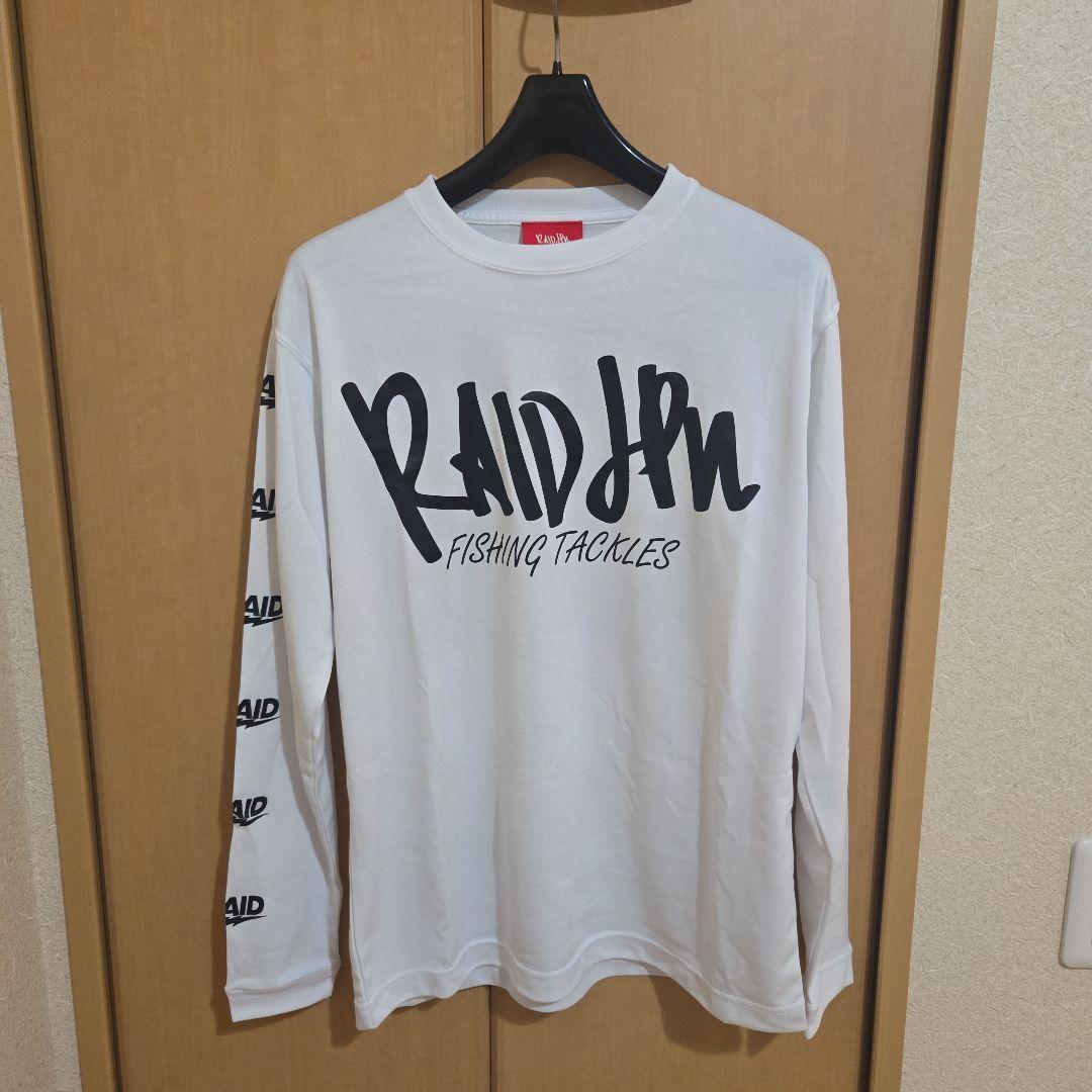 ウェア RAID JAPAN/STB DRY TEE(L/S) WHITE