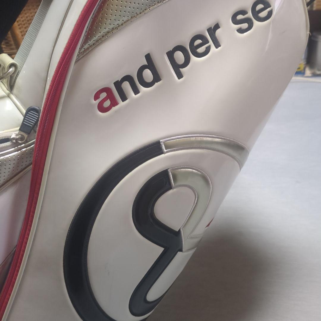 and per se ゴルフスタンドバッグ