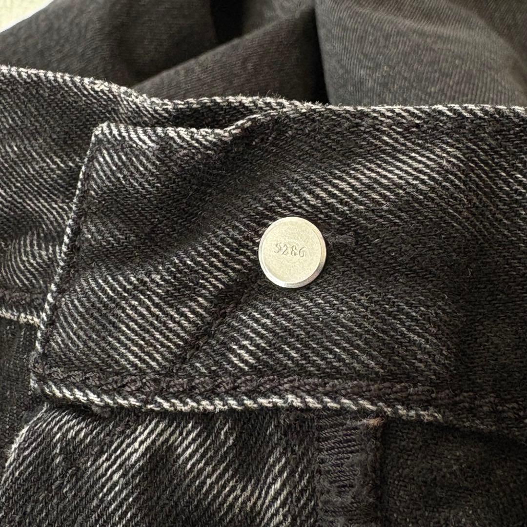 Levi's premium 501 セルビッチ ブラックデニム w40