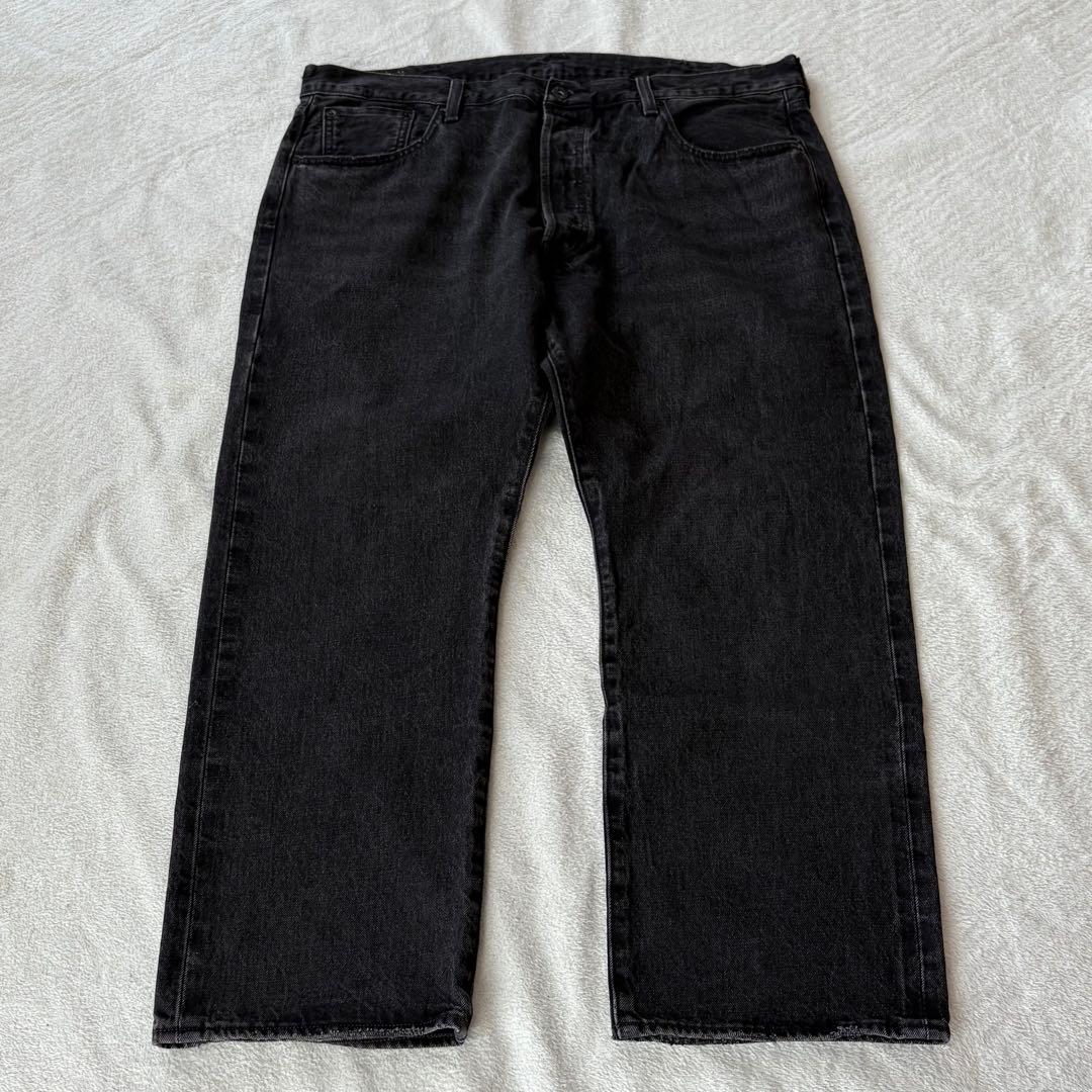 Levi's premium 501 セルビッチ ブラックデニム w40