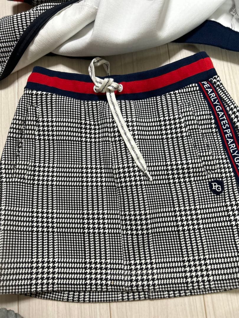 PEARLY GATES チェック柄セットアップ