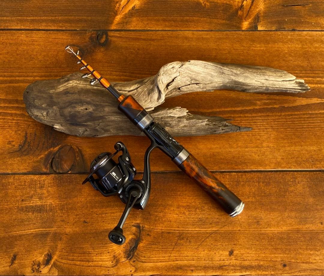 トラウトロッド　5ft 150cm ウッドグリップ　 渓流釣り　山女魚　岩魚