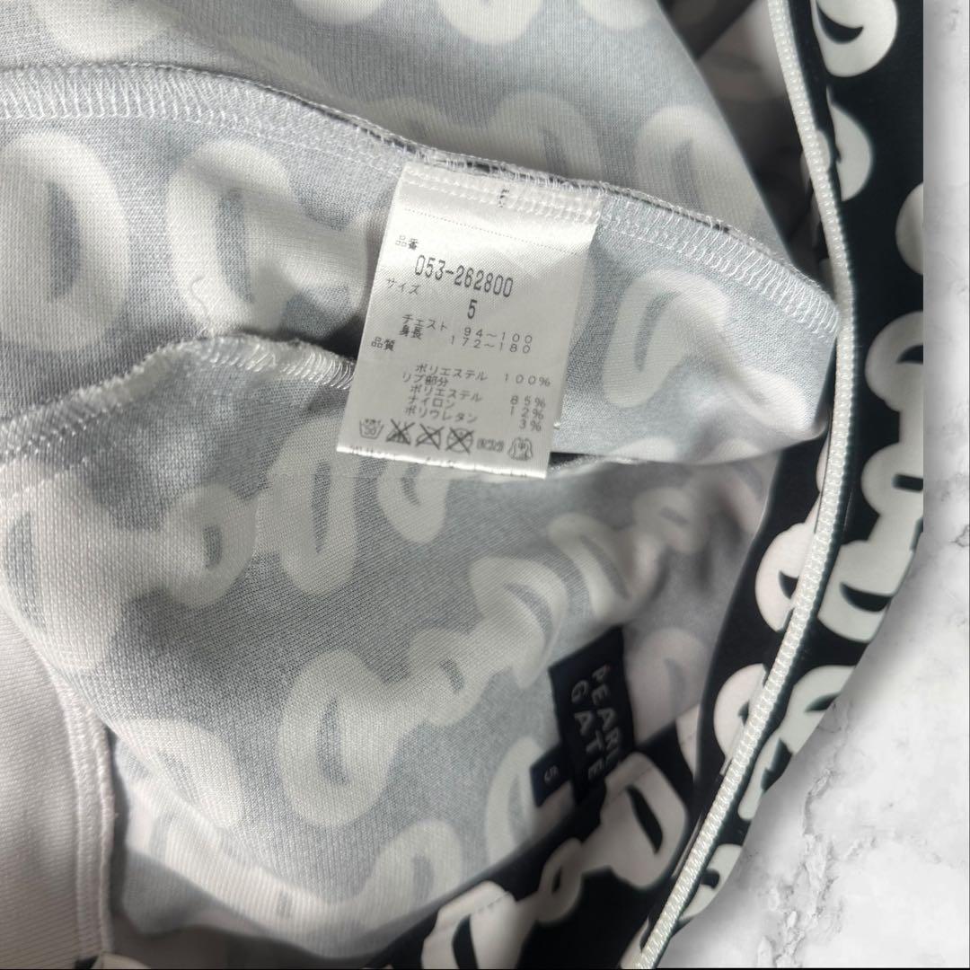 PEARLY GATES パーリーゲイツ チェーン総柄 ジップアップジャケット