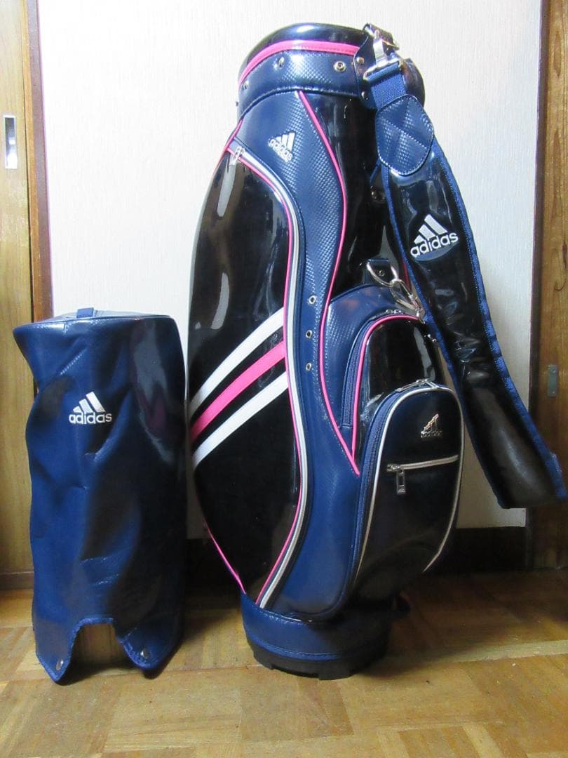 ★☆レディース★アディダス★adidas★キャディ-バック★ネイビー系★☆★