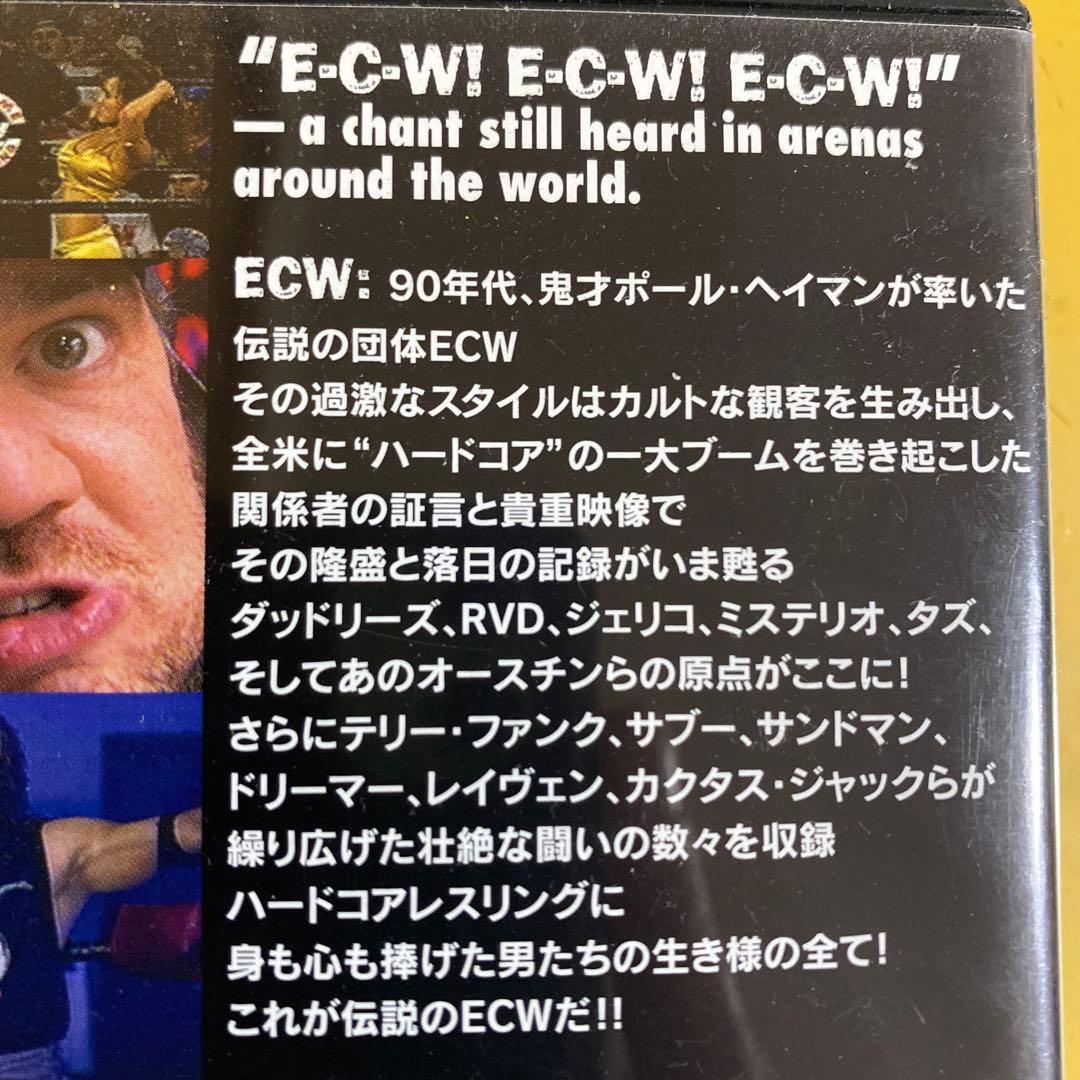 ECW 超過激 超熱狂 伝説のアメリカンプロレス DVD2枚組 計6時間以上